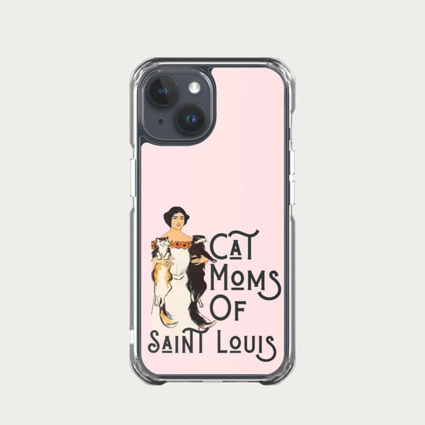 Cat Moms of St. Louis  (2 cats) Case for iPhone®