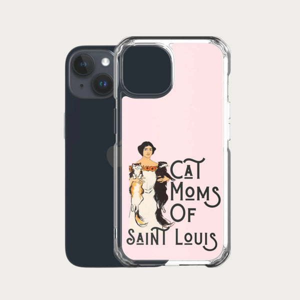 Cat Moms of St. Louis  (2 cats) Case for iPhone®