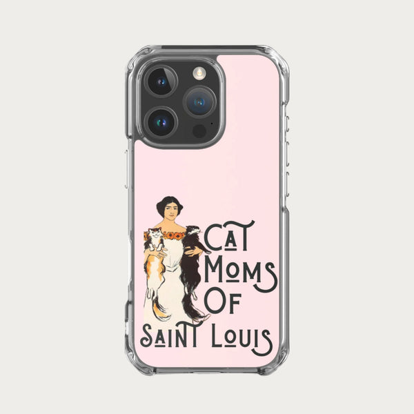 Cat Moms of St. Louis  (2 cats) Case for iPhone®