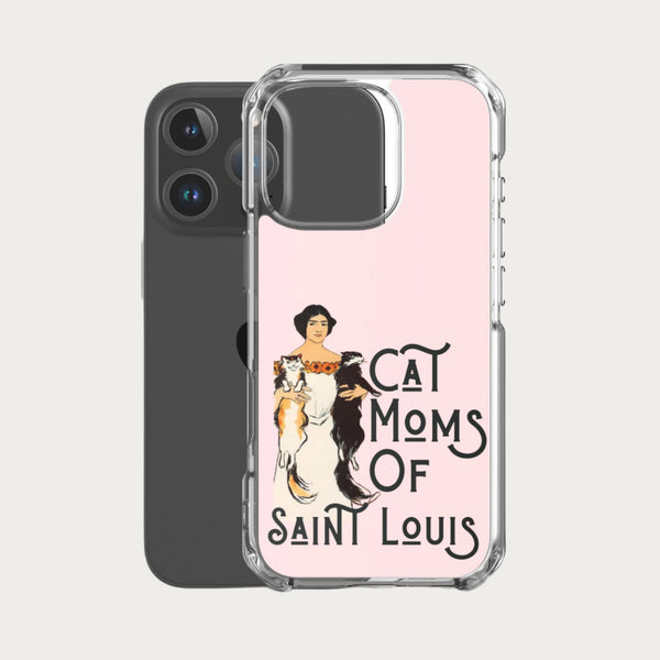 Cat Moms of St. Louis  (2 cats) Case for iPhone®