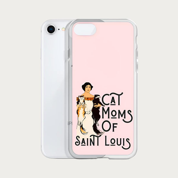 Cat Moms of St. Louis  (2 cats) Case for iPhone®