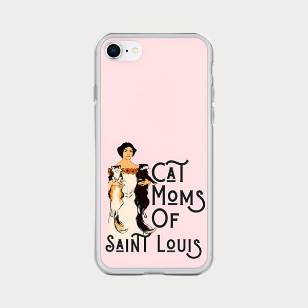 Cat Moms of St. Louis  (2 cats) Case for iPhone®