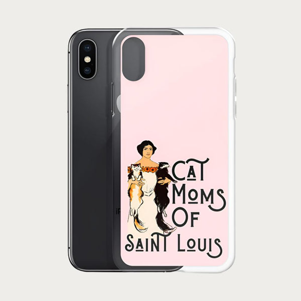 Cat Moms of St. Louis  (2 cats) Case for iPhone®