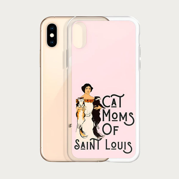 Cat Moms of St. Louis  (2 cats) Case for iPhone®