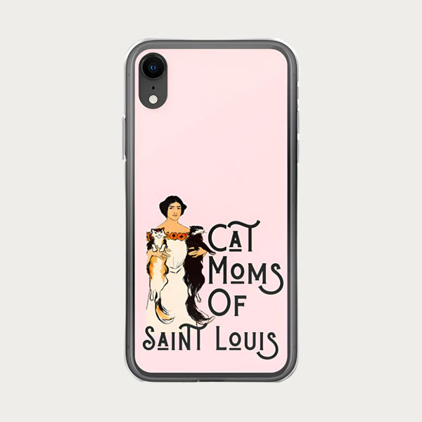 Cat Moms of St. Louis  (2 cats) Case for iPhone®