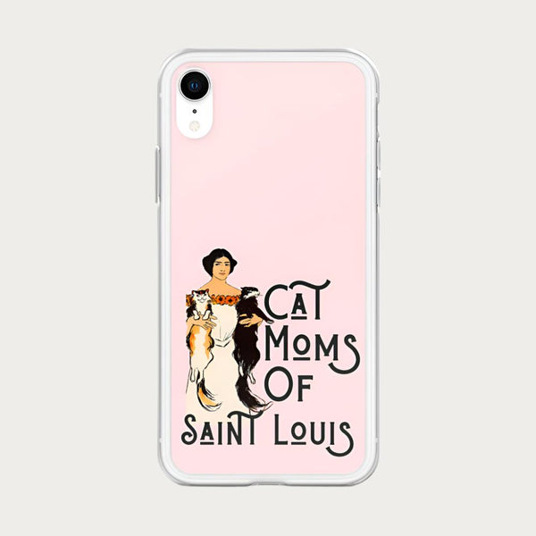 Cat Moms of St. Louis  (2 cats) Case for iPhone®