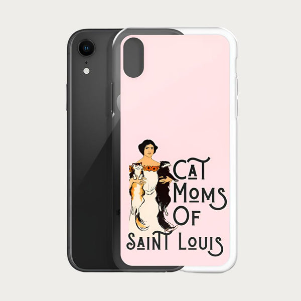 Cat Moms of St. Louis  (2 cats) Case for iPhone®