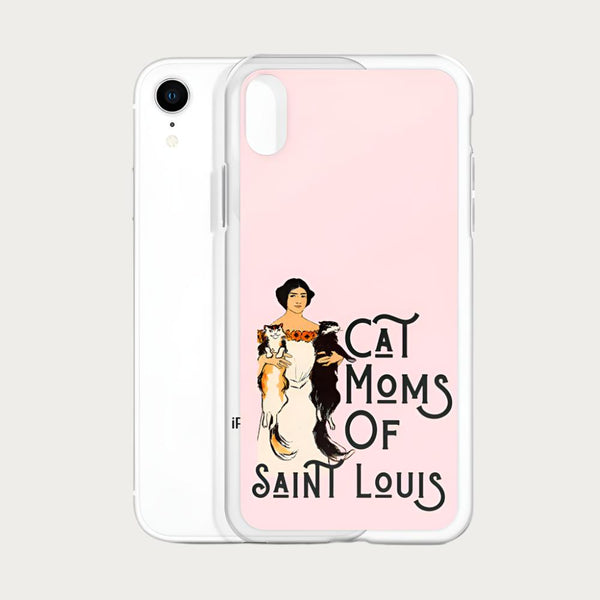 Cat Moms of St. Louis  (2 cats) Case for iPhone®