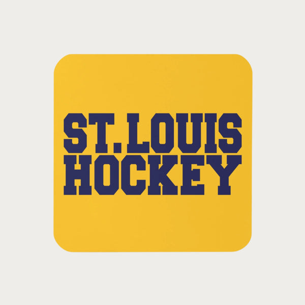 St. Louis Hockey Cork-back coaster