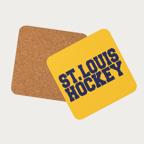 St. Louis Hockey Cork-back coaster