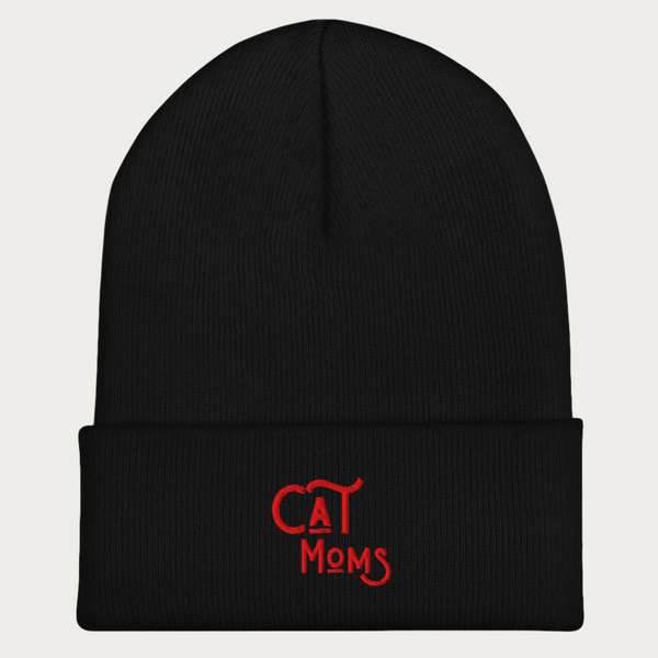 Cat Moms Cuffed Beanie