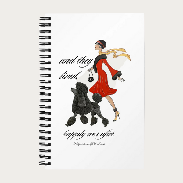 Dog Moms Spiral notebook