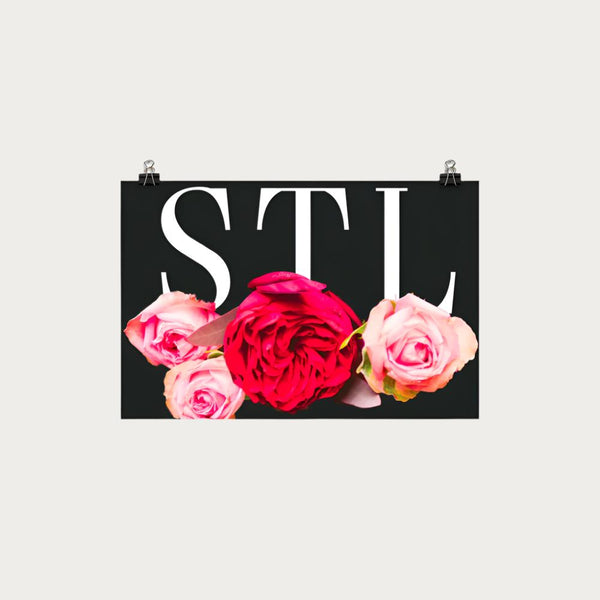 STL Roses Poster