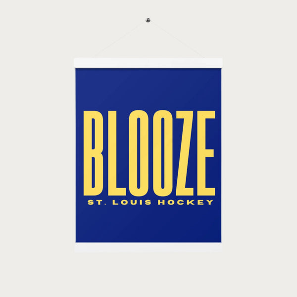 Blooze Poster with hangers