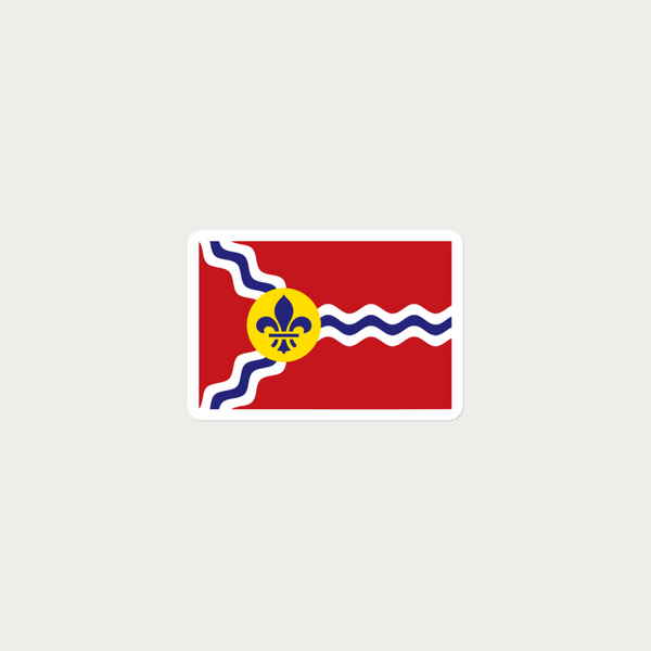 Flag of St. Louis Magnet