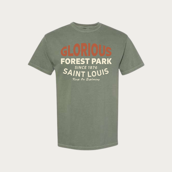 Glorious Forest Park Structured Tee