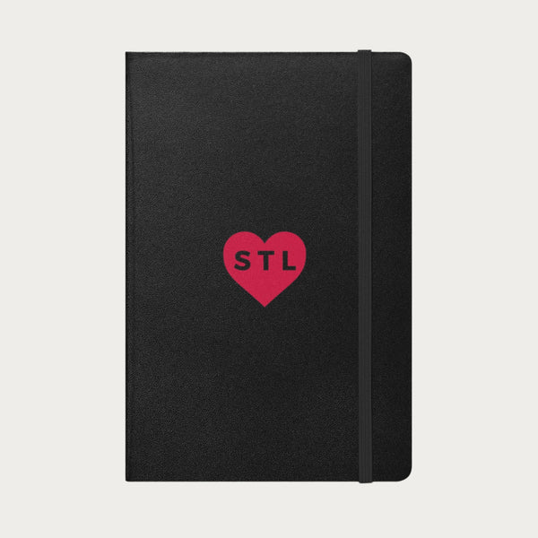 Heart STL Hardcover bound notebook