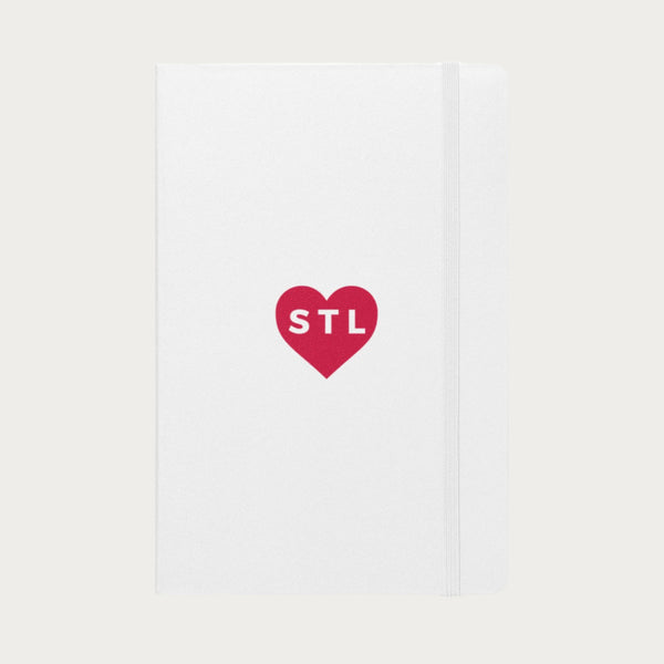 Heart STL Hardcover bound notebook