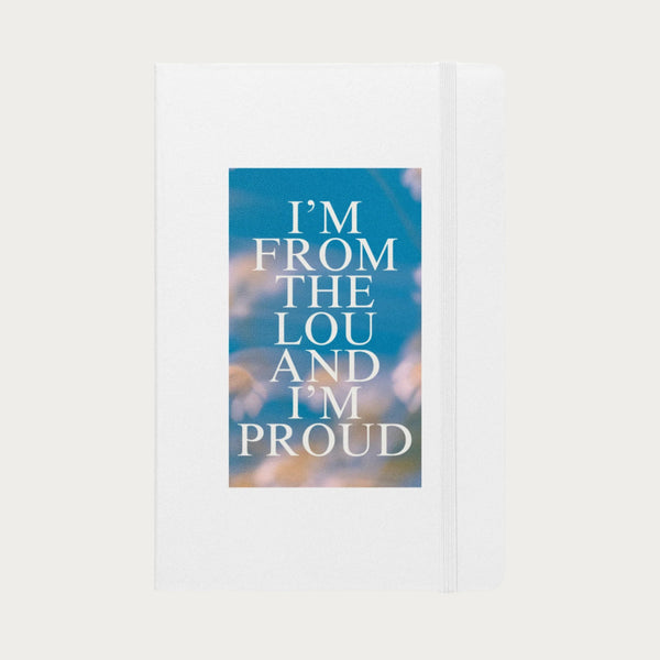 Lou Proud Hardcover bound notebook