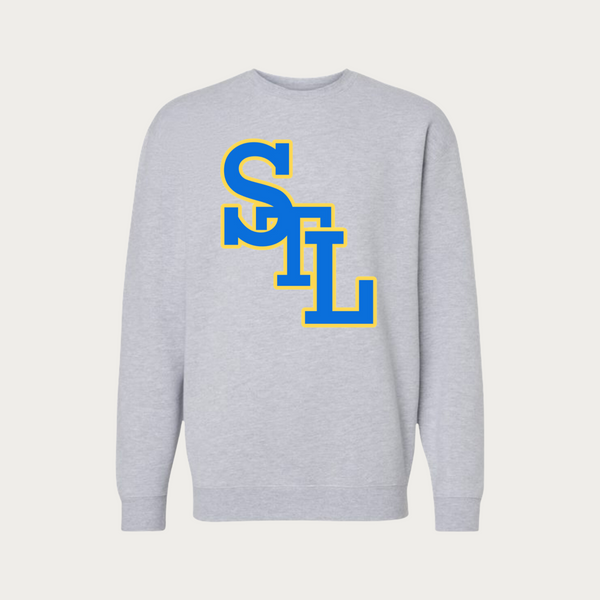 Hockey Retro Slab Crewneck