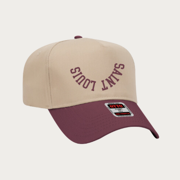 Upside Down Saint Louis Two Tone Cap