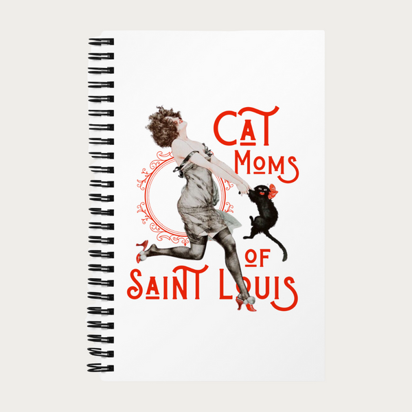 Cat Moms Spiral notebook