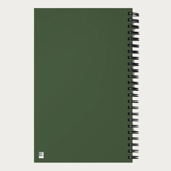 Glorious Forest Park Spiral notebook