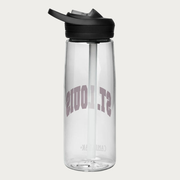 Pink Collegiate Sports water bottle