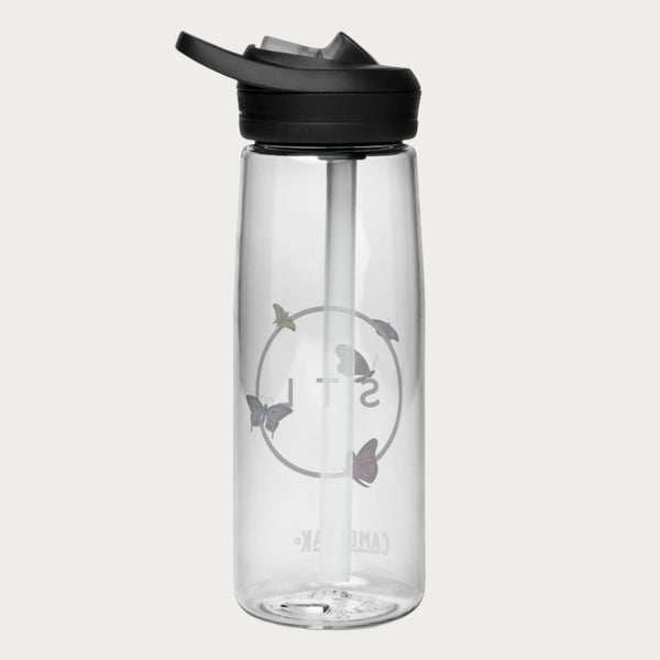 Butterfly City Circle Sports water bottle