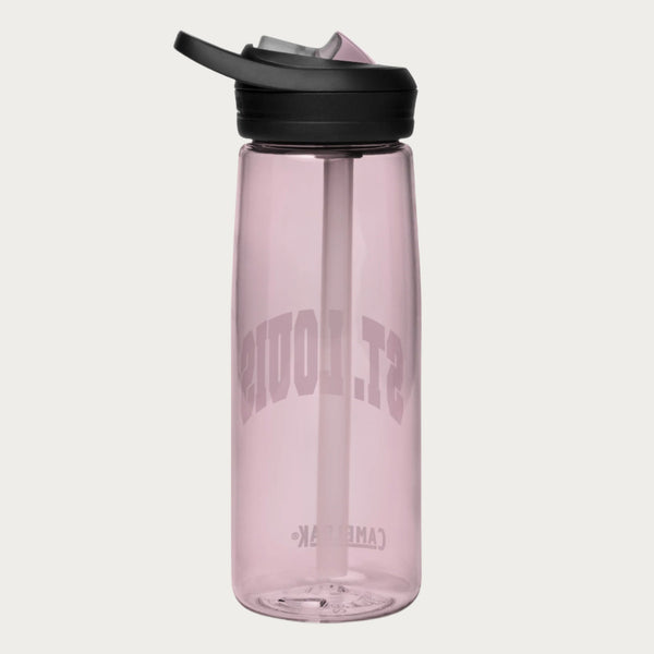 Pink Collegiate Sports water bottle