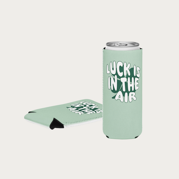 Luck is in the air Koozie