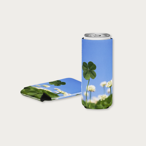 Cloverfield slim koozie