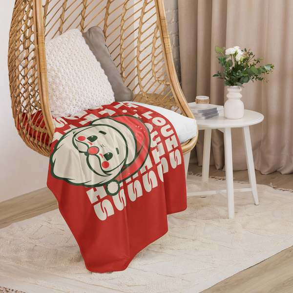 Merry Christmas St. Louis Sherpa Blanket