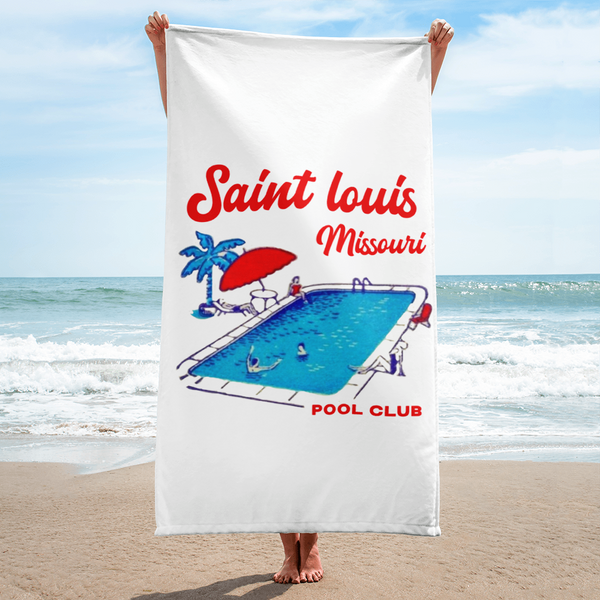 St. Louis Pool Club Towel