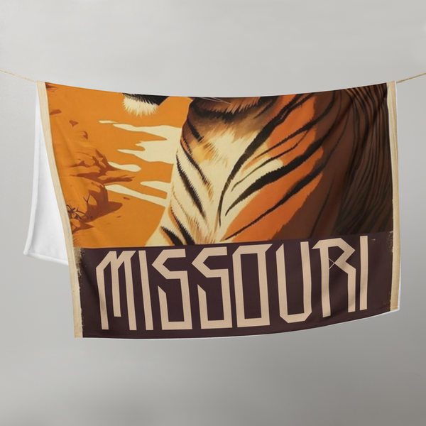 Missouri Tiger Blanket