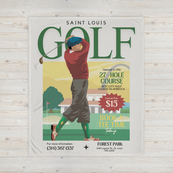 Saint Louis Golf Blanket