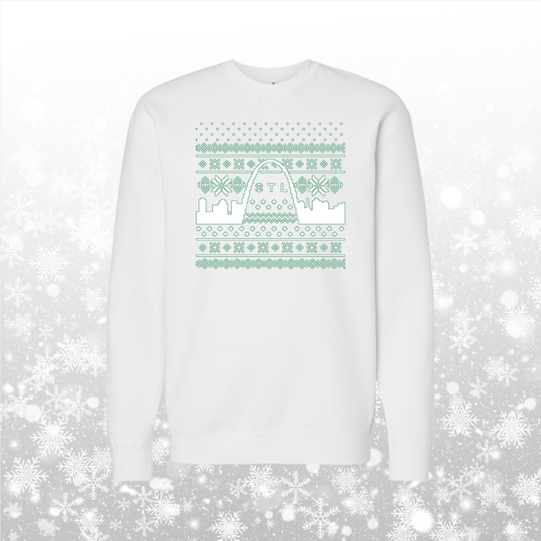 Holiday Skyline Crewneck