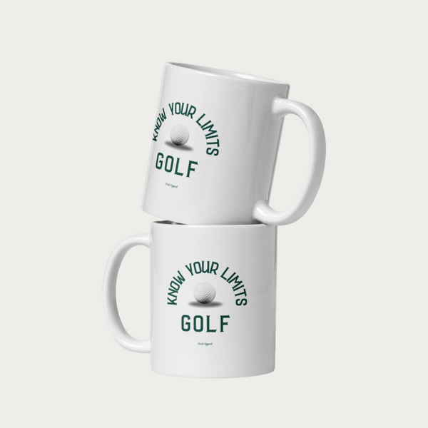 Know Your Limits Golf Mug