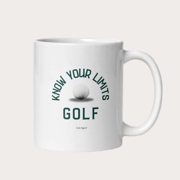 Know Your Limits Golf Mug