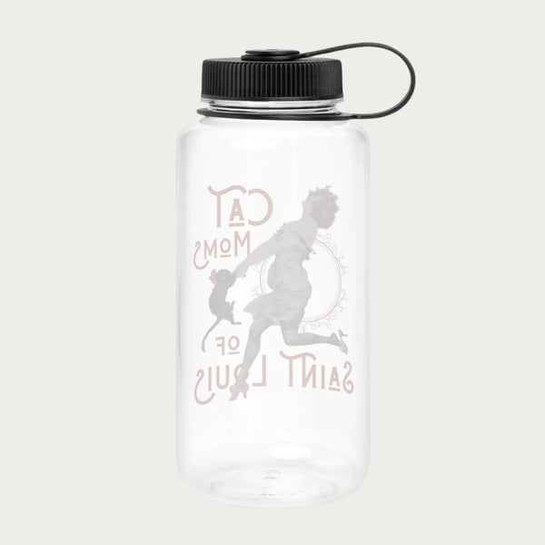 Cat Moms Wide mouth plastic water bottle