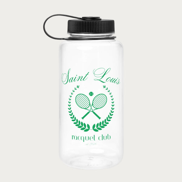 Saint Louis Racquet Club Wide mouth plastic water bottle