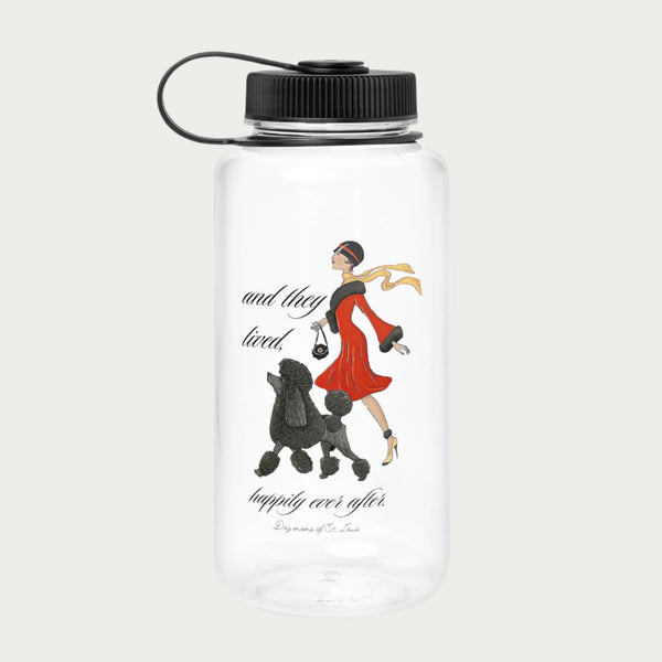 Dog Moms Wide mouth plastic water bottle