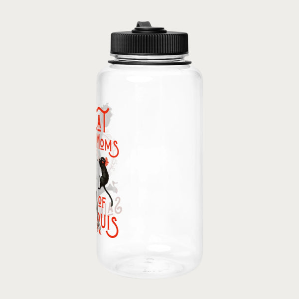 Cat Moms Wide mouth plastic water bottle