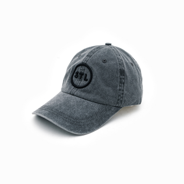 Blackout City Circle Puff Dad Cap