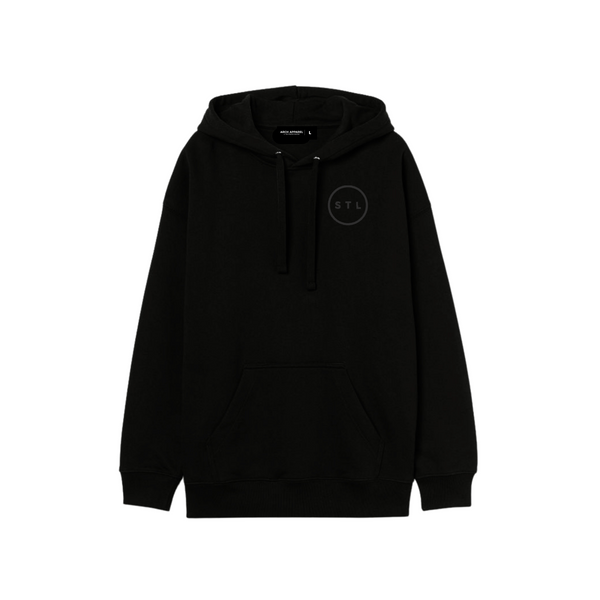 Embroidered City Circle Hoodie